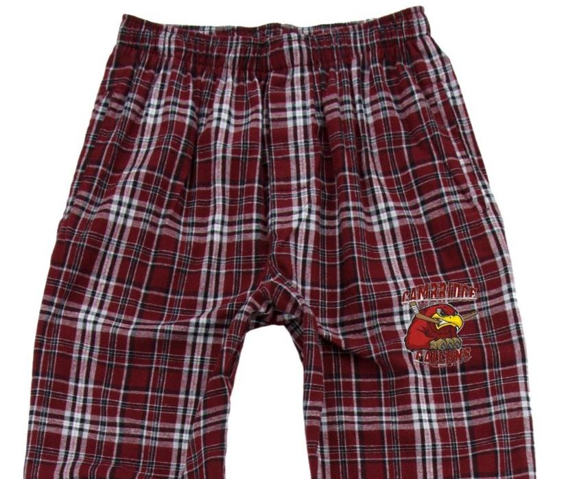 Cambridge Hockey  Flannel Pajama Pants Youth & Adult