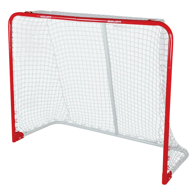 Porta Da Hockey Bauer Deluxe Rec Steel - 137x112x61cm, Rete 5000D, Acciaio Resistente - Foto 10
