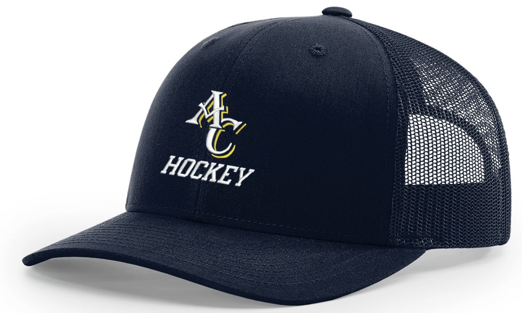 Arlington Catholic Hockey Snapback Back Trucker Hat