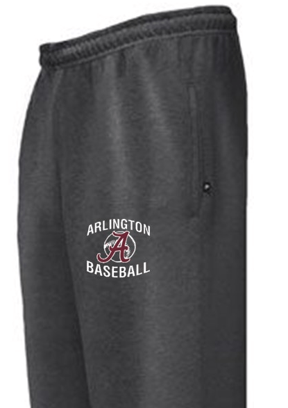 AYBSA Arlington Baseball Open Leg Sweat Pants