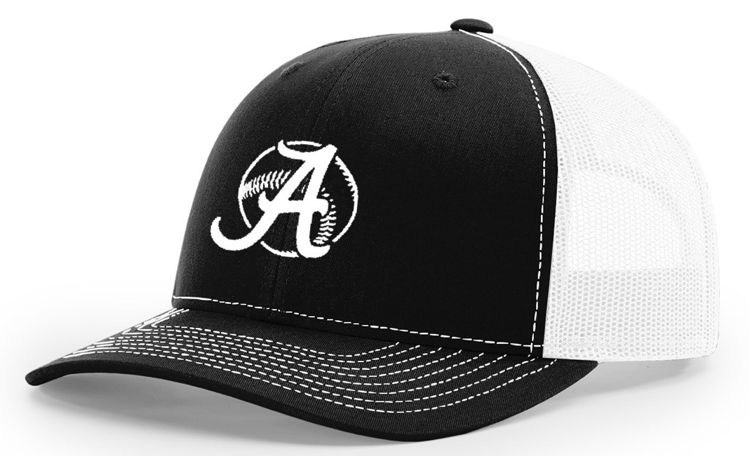 AYBSA Mesh Back Trucker Hat- Black Or Maroon