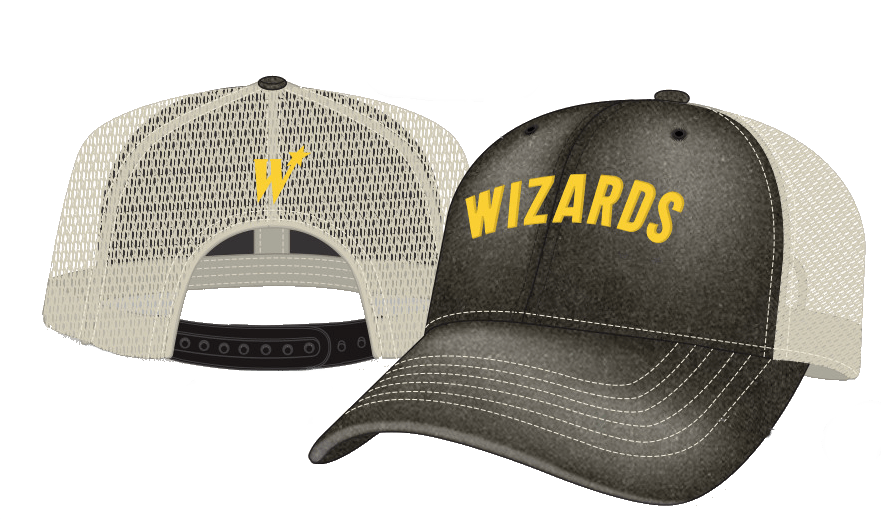 East Coast Wizards Pigment Washed Trucker