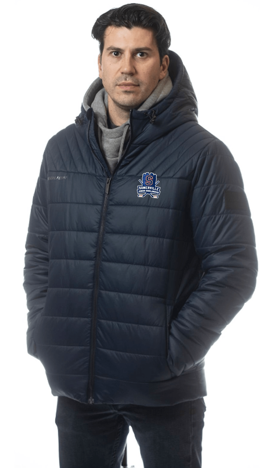 SYHA Bauer Team Hooded Puffer Youth & Adult- Tower