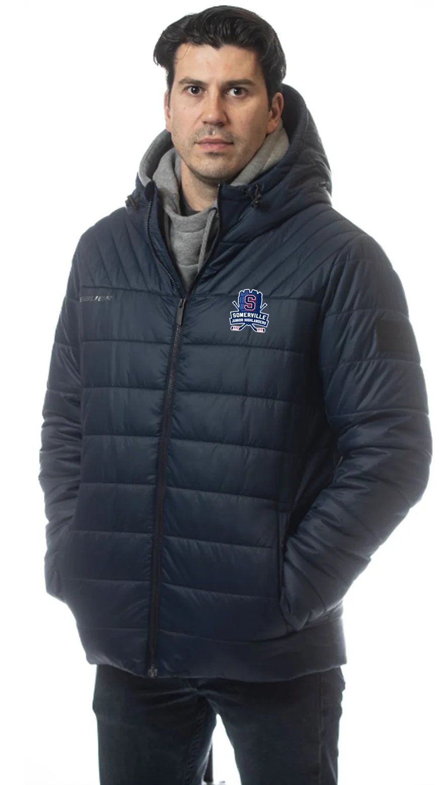 SYHA Bauer Team Hooded Puffer Youth & Adult- Tower