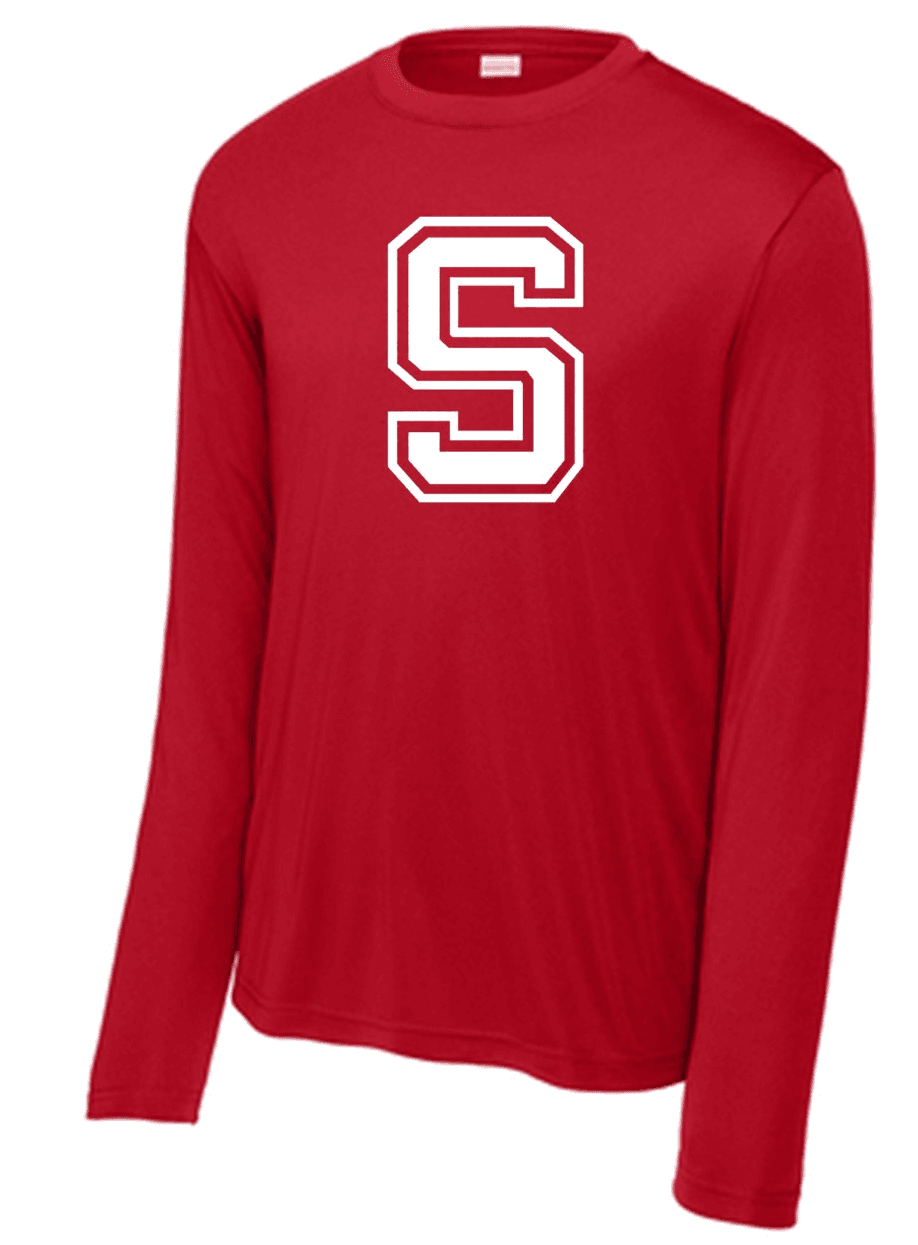 SYHA LS Performance T-Shirt-S Logo