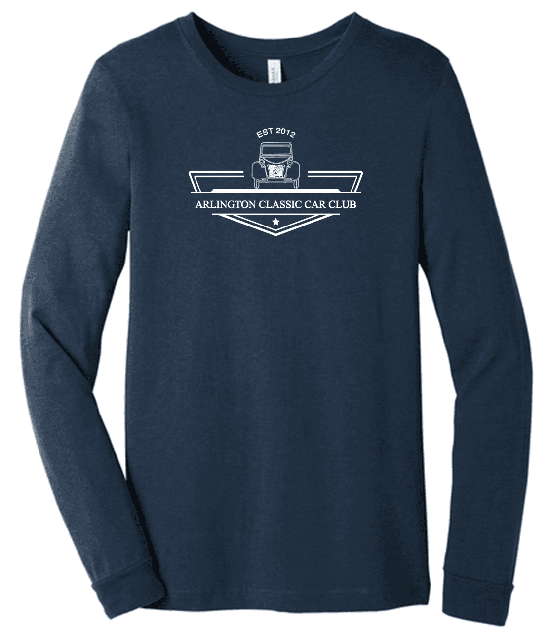 Arlington Classic Car Club Unisex Long Sleeve Tee