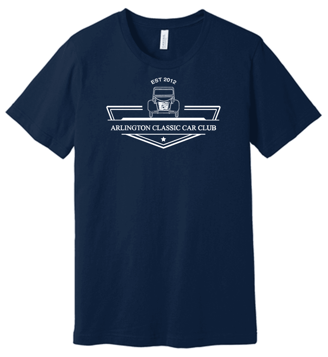 Arlington Classic Car Club Unisex Short Sleeve Tee- Adult & Youth