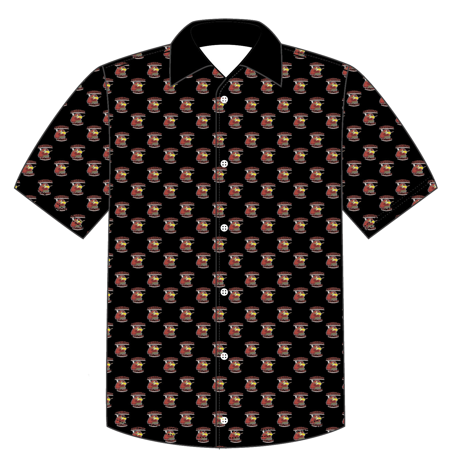 Cambridge Hockey Hawaiian Shirt