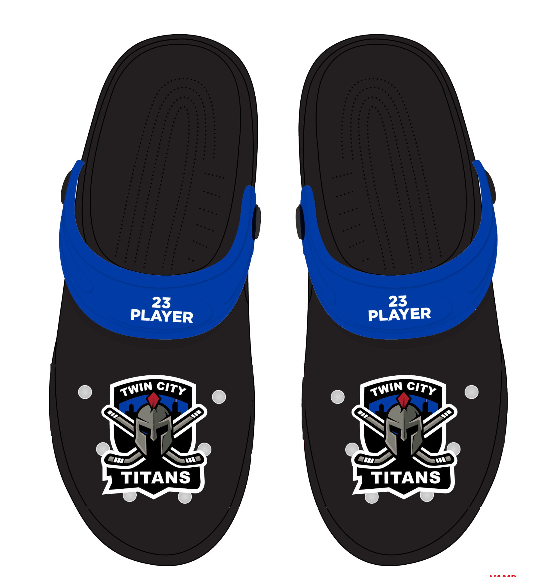 Twin City Titans Custom "Crocs"