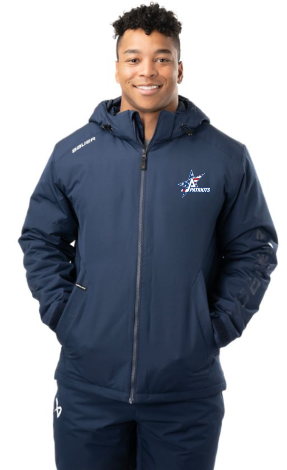 Patriots Hockey Bauer Team Heavyweight Jacket-Youth & Adult