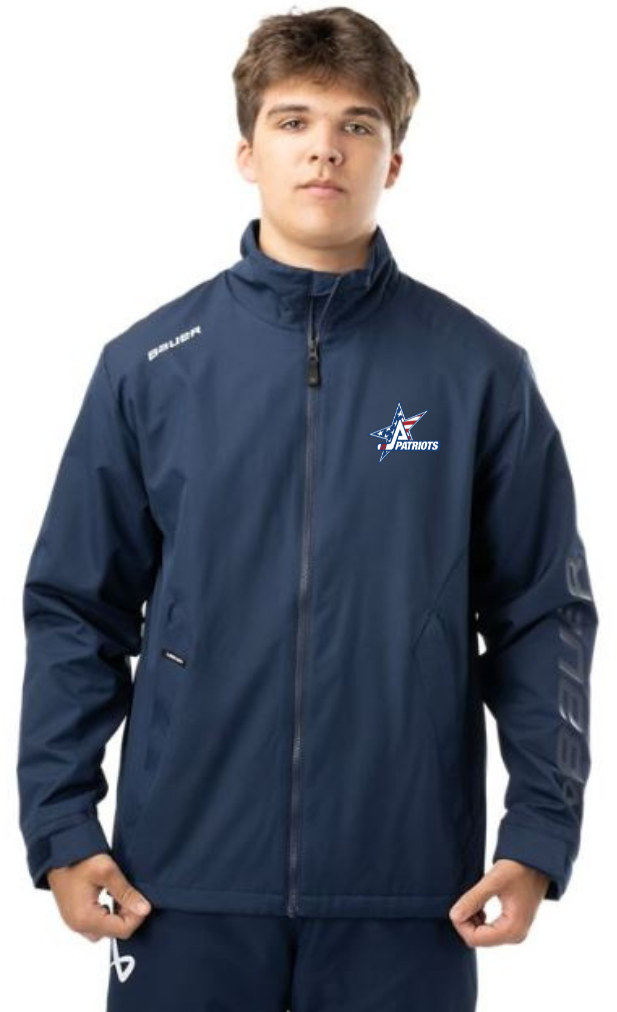 Patriots Hockey Bauer Team Lightweight Jacket-Youth & Adult