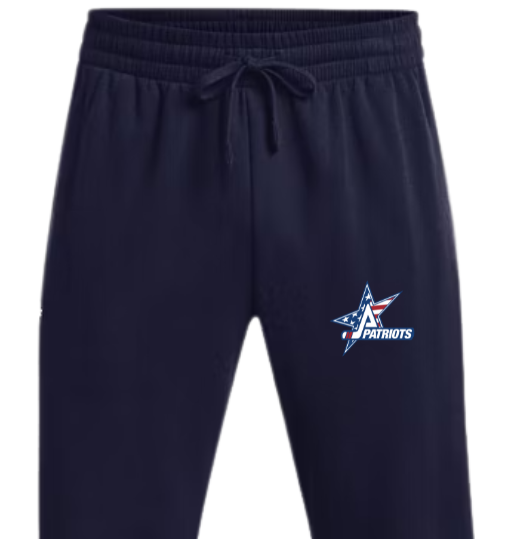 Patriots Hockey Under Armour Fleece Joggers Youth & Adult