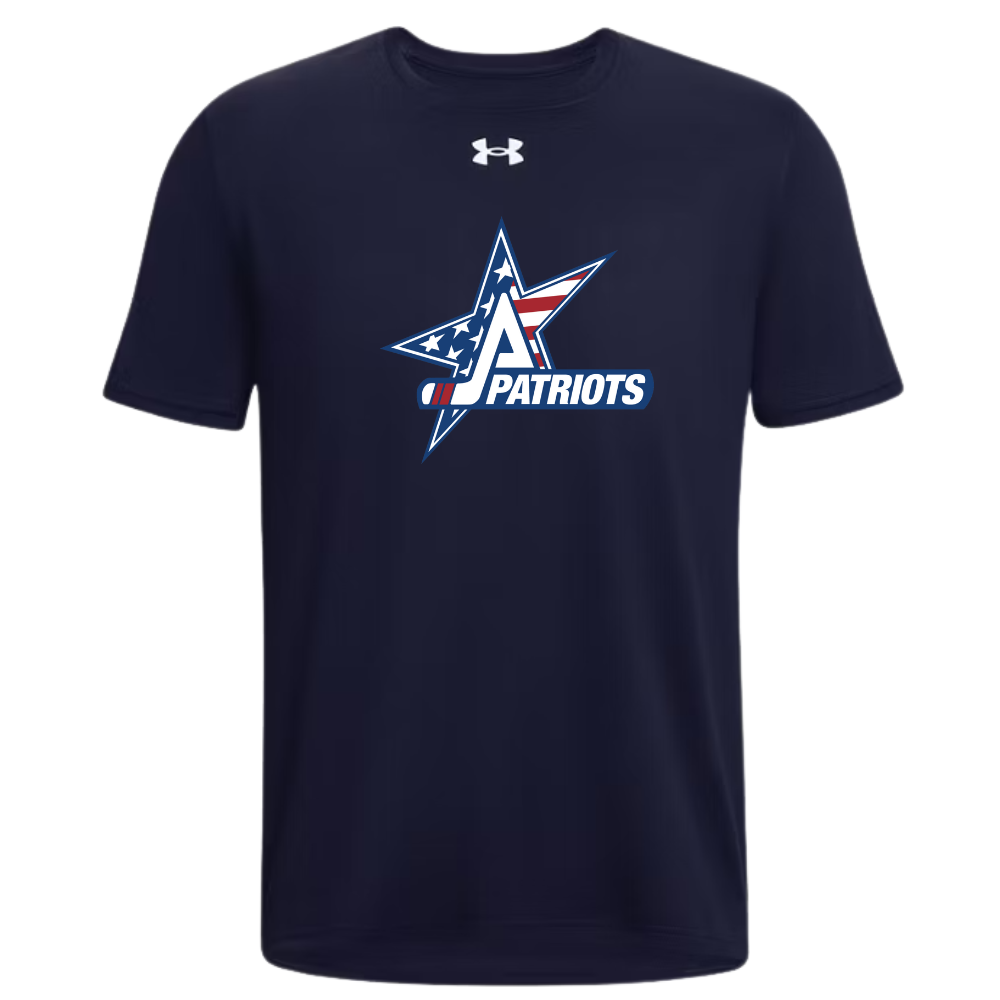 Patriots Hockey Under Armour SS Perf Tee Youth & Adult