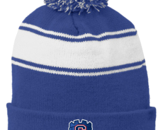 SYHA Pompom Hat Royal Tower Logo