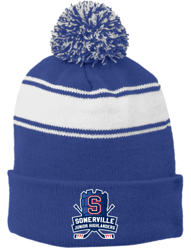SYHA Pompom Hat Royal Tower Logo
