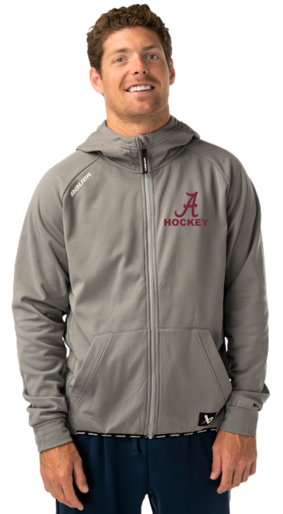 AHS Boys Hockey Bauer Team Full Zip Hoodie