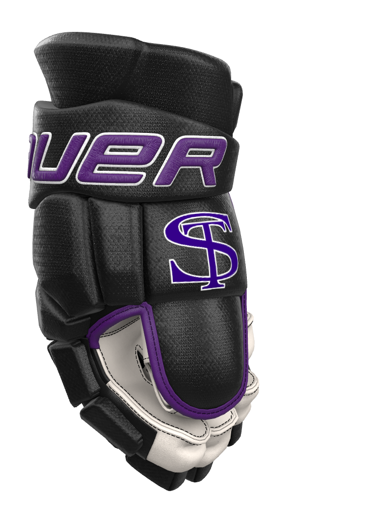Shawsheen Tech Bauer Team Elite Hockey Gloves