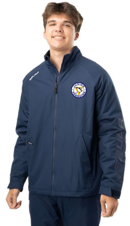 Jr Penguins Bauer Team Lightweight Jacket-Youth & Adult