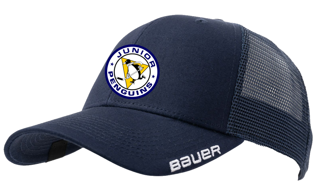 Jr Penguins Bauer Trucker Hat