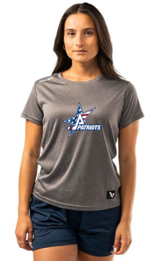 Patriots Hockey Bauer WMNS Team Tech Tee 2025