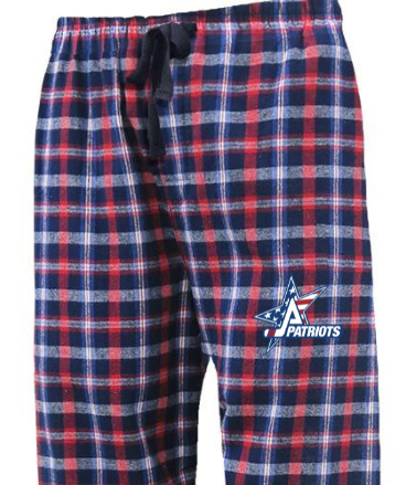 Patriots Hockey Flannel Pajama Pants Youth & Adult