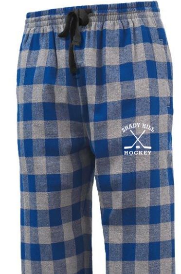 Shady Hill Hockey Flannel Pajama Pants Youth & Adult