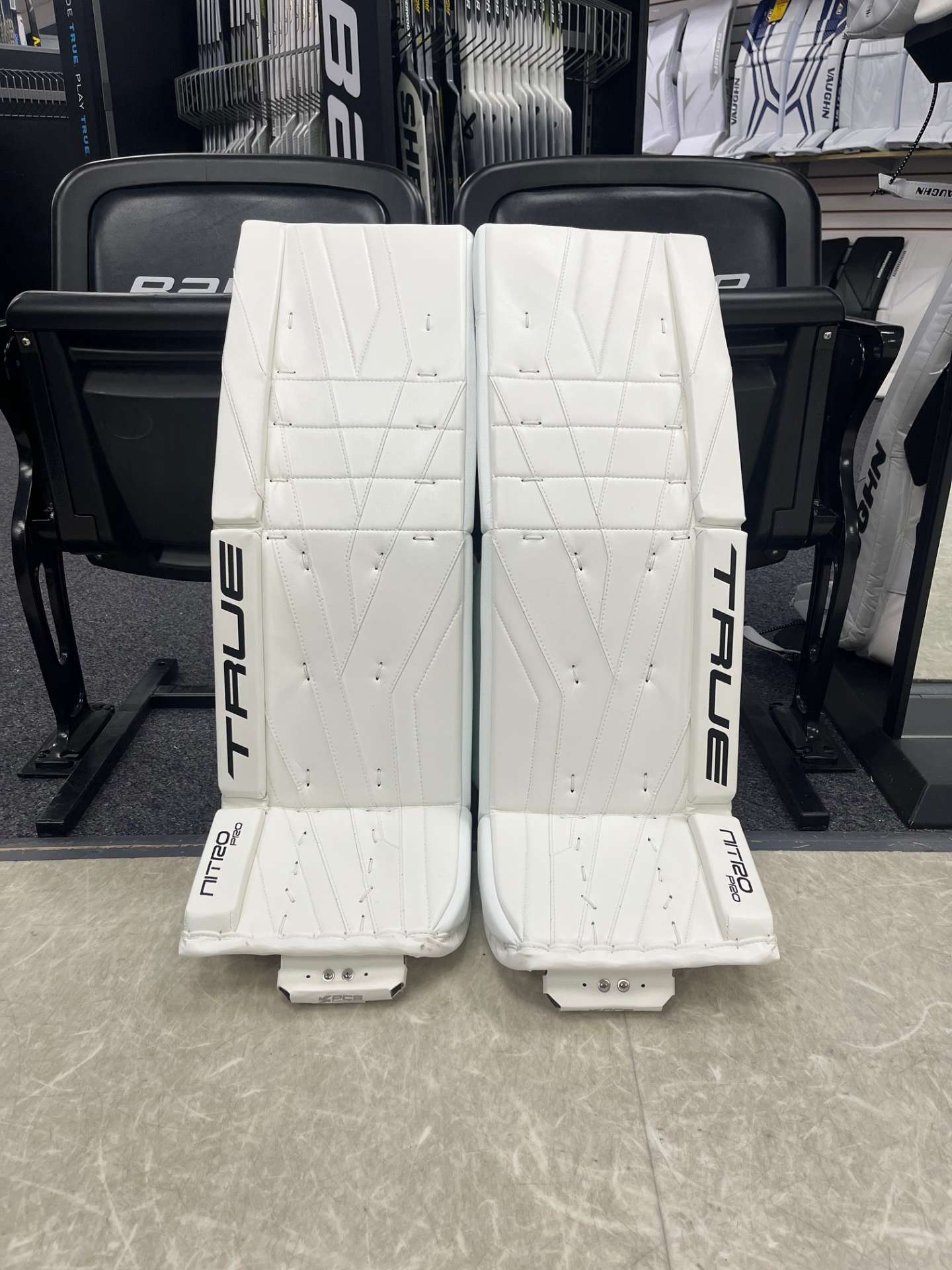True Catalyst Nitro Pro Goalie Leg Pads