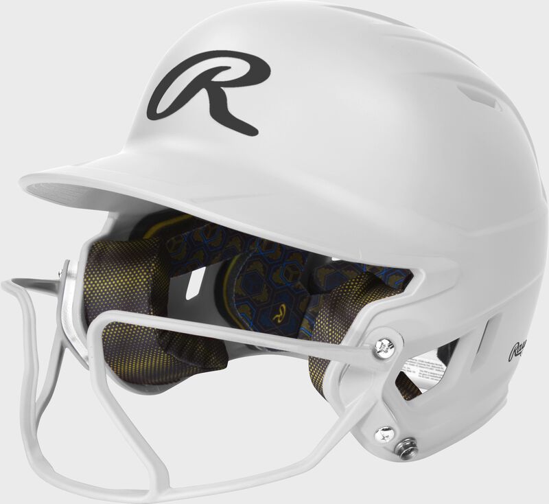 Rawlings Mach Hi-Viz Softball Batting Helmet - Image 2