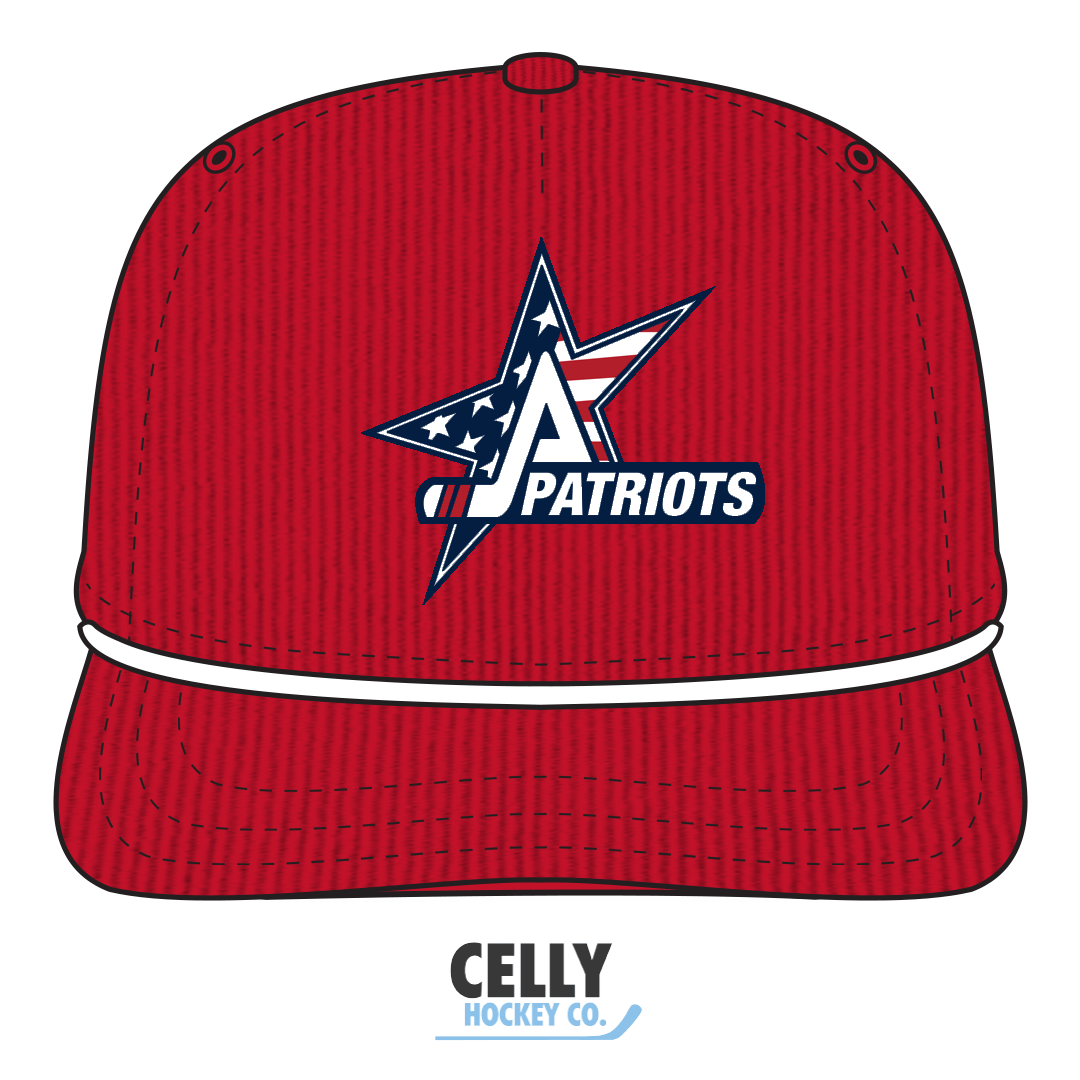 Patriots Hockey Celly Hockey Corduroy Snapback