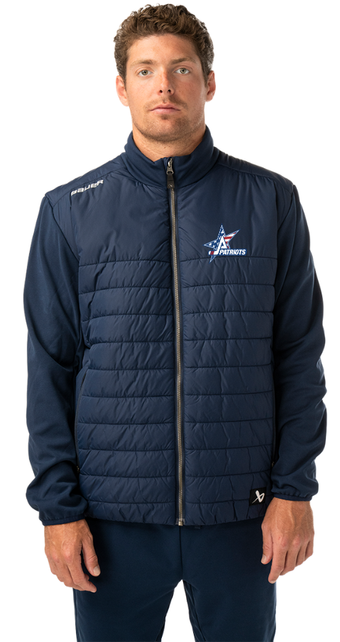 Patriots Hockey Bauer Team Hybrid Jacket-Youth & Adult