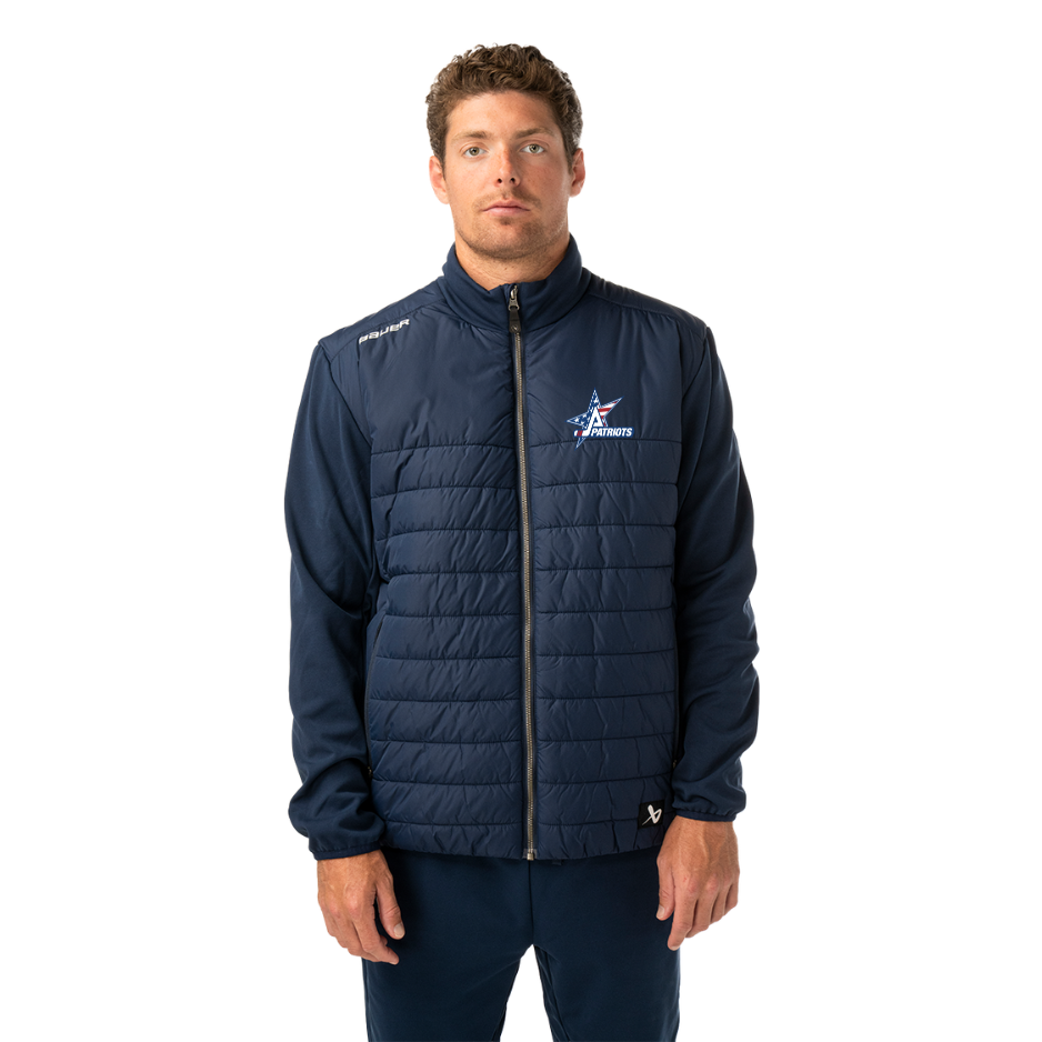 Patriots Hockey Bauer Team Hybrid Jacket-Youth & Adult