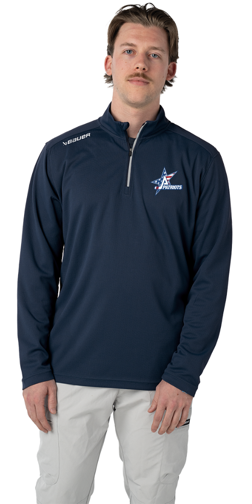 Patriots Hockey Bauer Team Performance 1/4 Zip-Youth & Adult