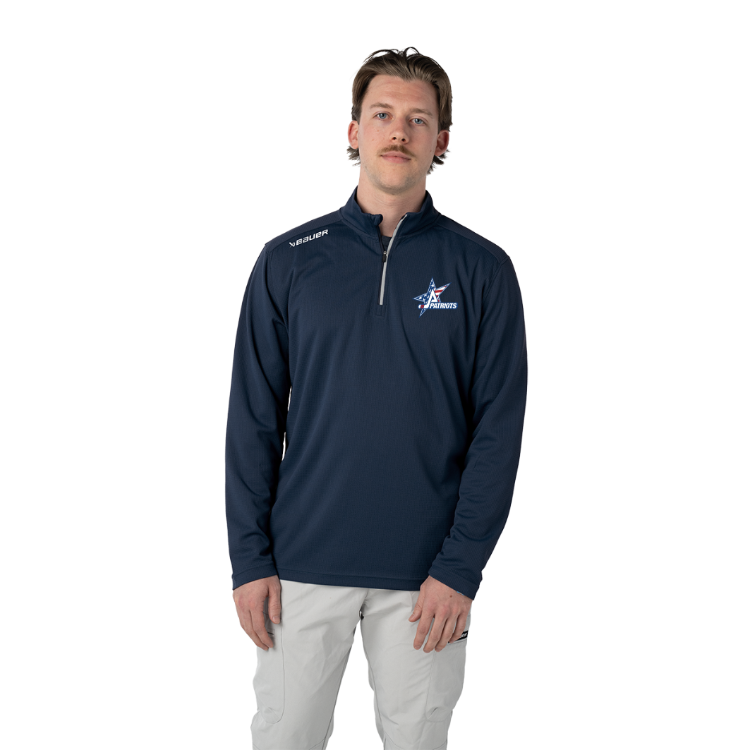 Patriots Hockey Bauer Team Performance 1/4 Zip-Youth & Adult
