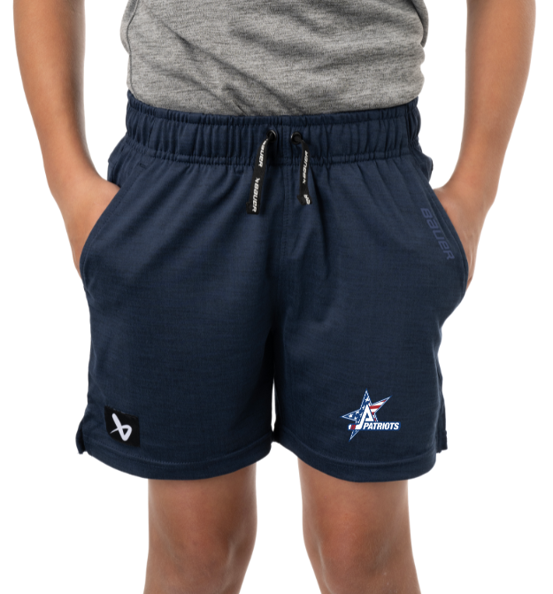 Patriots Hockey Bauer Team Knit Shorts- Adult & Youth