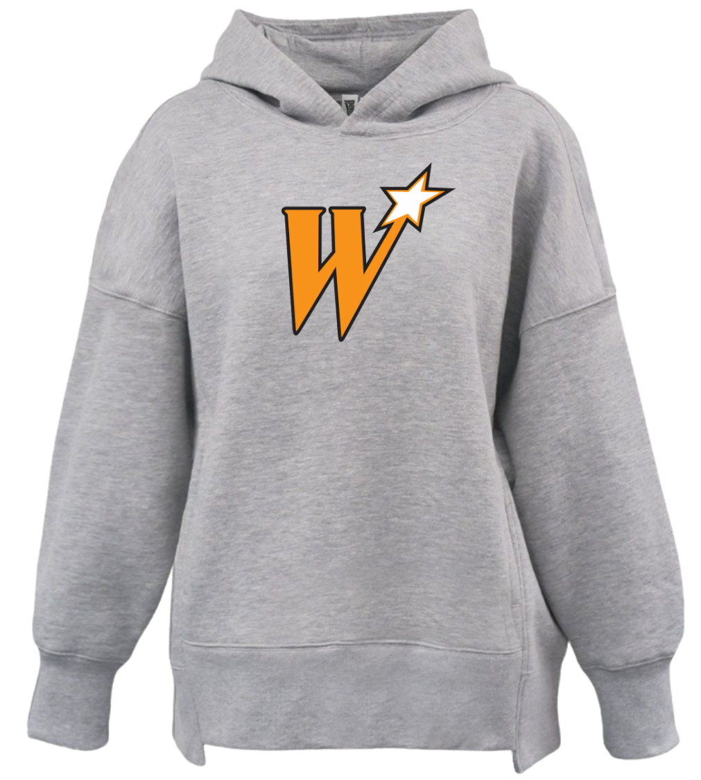 East Coast Wizards "W" Logo WMNS Oversize Hoodie
