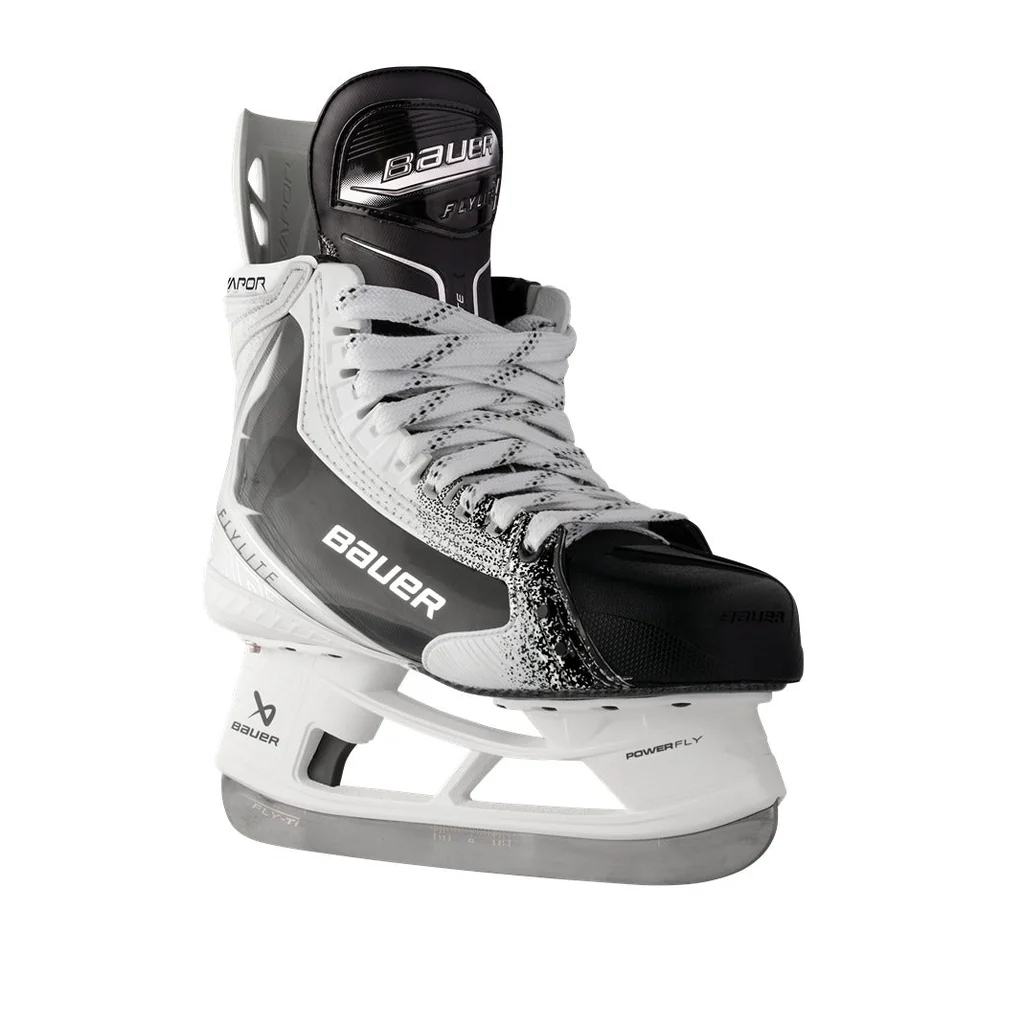 Bauer Vapor Flylite Limited Edition White Senior Hockey Skates - Image 5