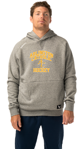 Arlington Catholic Hockey Bauer Ultimate Hoodie Youth & Adult Navy Or Gray - Image 2