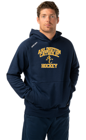 Arlington Catholic Hockey Bauer Ultimate Hoodie Youth & Adult Navy Or Gray