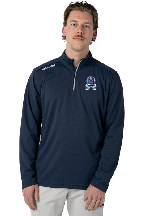 SYHA Bauer Team Performance 1/4 Zip Tower Logo-Youth & Adult