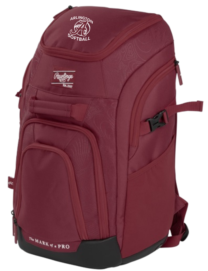 AYBSA Rawlings Franchise 2 Softball Backpack