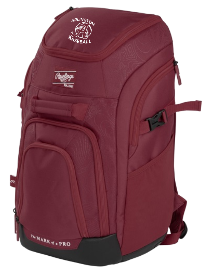 AYBSA Rawlings Franchise 2 Baseball Backpack